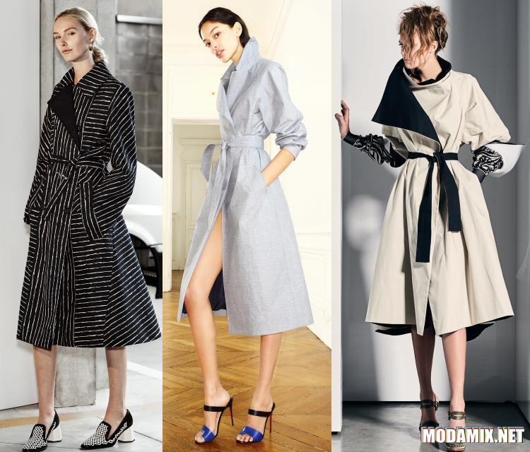 Модные фасоны женских пальто