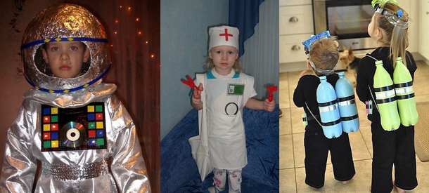 Творческие костюмы для детей на Новый Год