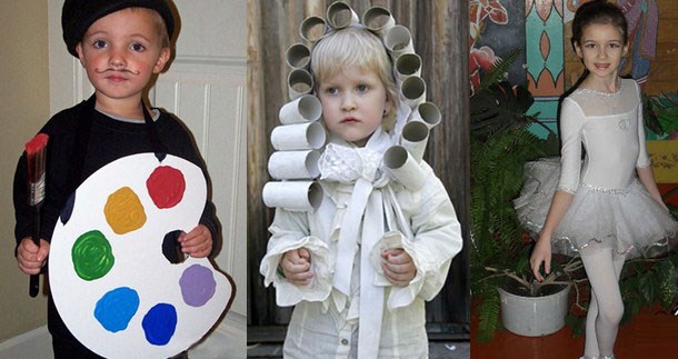 Творческие костюмы для детей на Новый Год